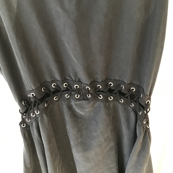 Edgy Black Dress - Picture 3 of 3